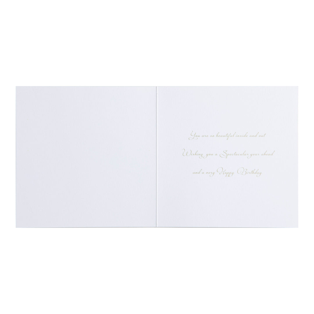 Niquea.D Card Rose Gold Tiara Birthday Card