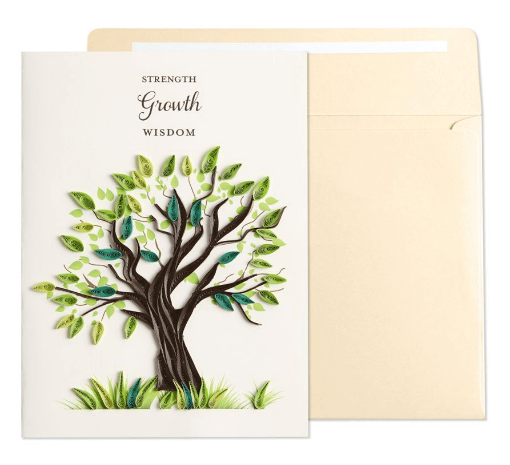 Niquea.D Card Tree Birthday Card