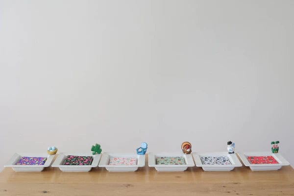 Nora Fleming Kitchen Candy Napkin Holder Stripes