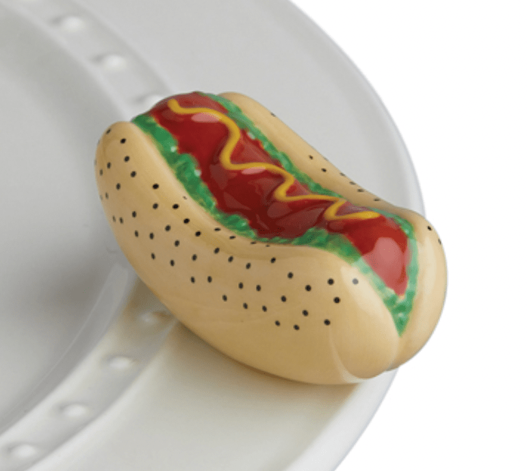 Nora Fleming Kitchen Chicago Dog Mini