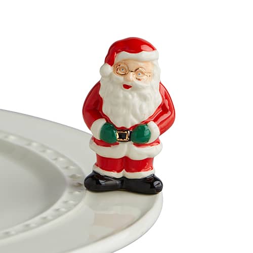 Nora Fleming Kitchen Father Christmas Mini