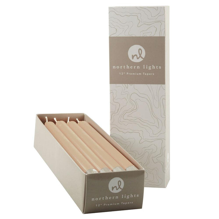 Northern Lights Candle Premium Tapers - Tan