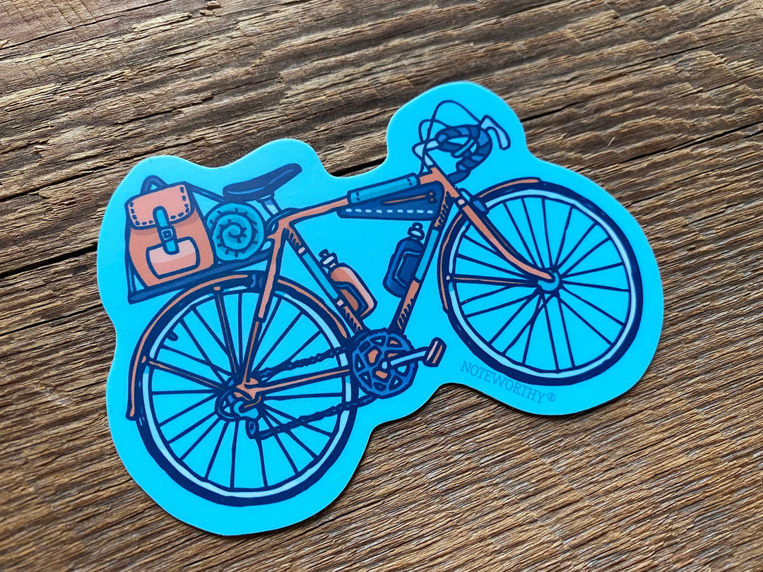 Noteworthy Paper & Press Sticker Bicycle Sticker