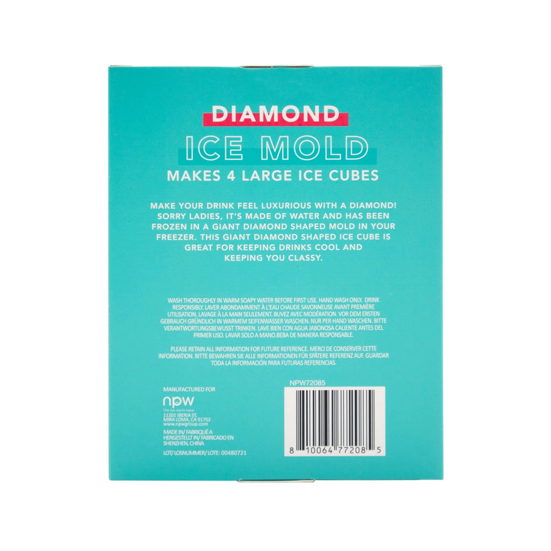 Happy Hour Ice Mold - Diamond – Paper Luxe