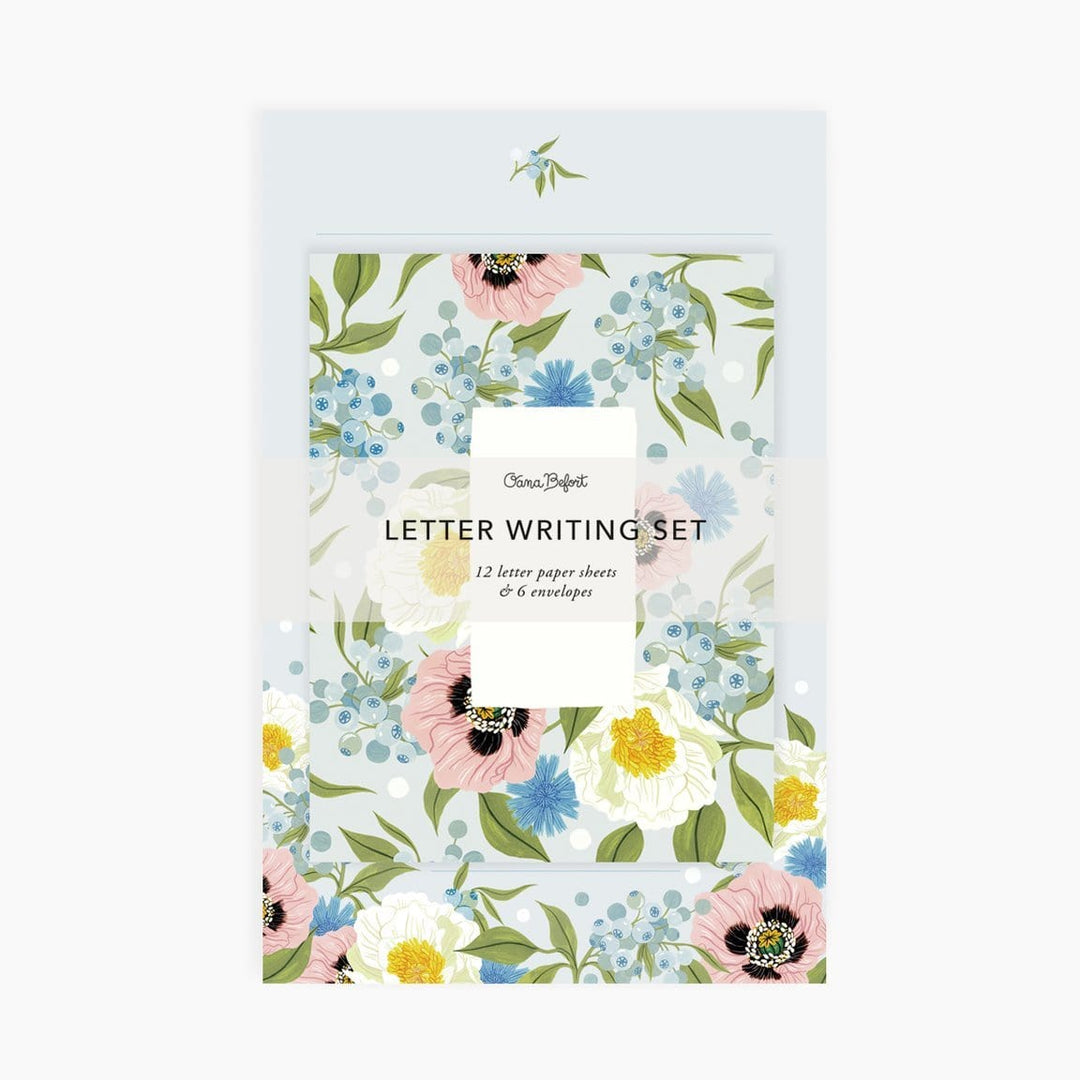 Oana Befort Stationery Set Letter Writing Set - Lush Flora