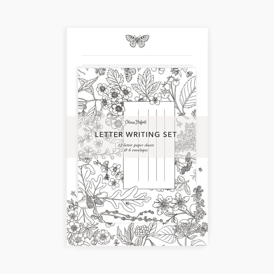 Oana Befort Stationery Set Letter Writing Set - Tree Blooms