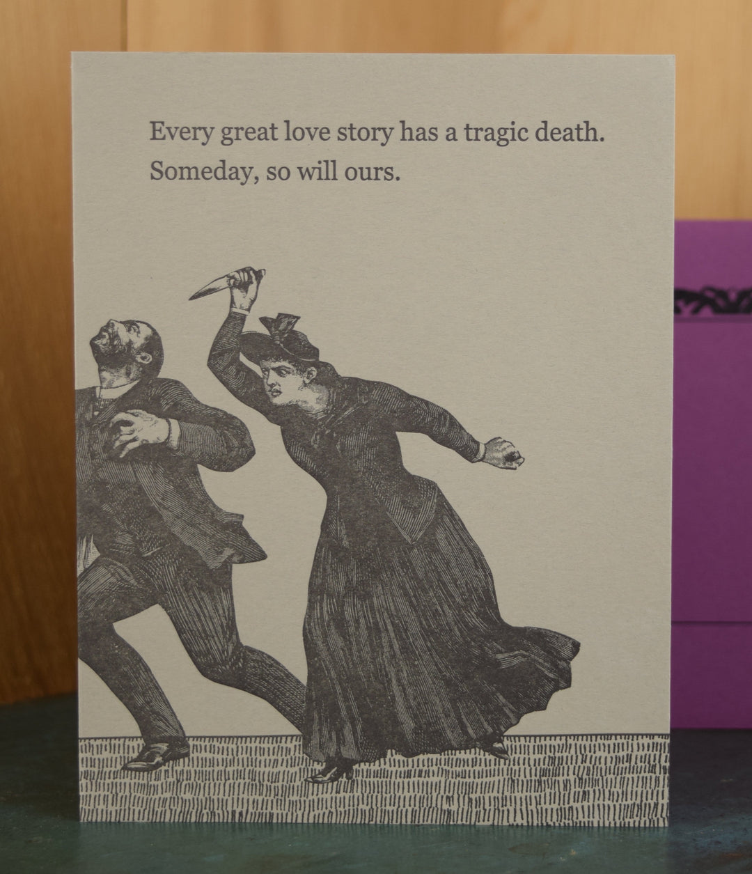 Oddball Press Card Love Story Card