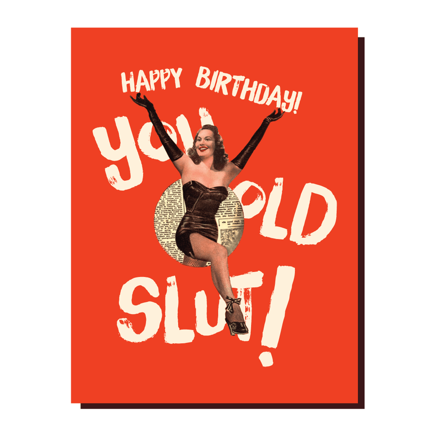 OffensiveDelightful Card Birthday Slut Card