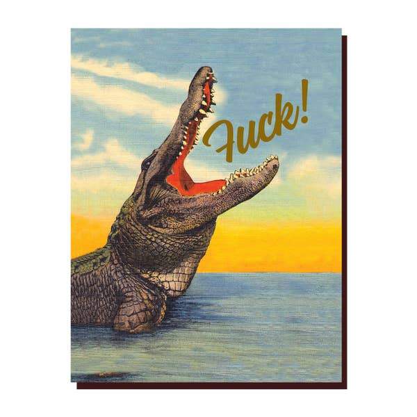 OffensiveDelightful Single Card Croc Card