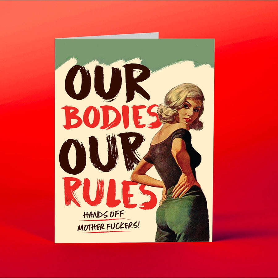 OffensiveDelightful Single Card OUR BODIES Card