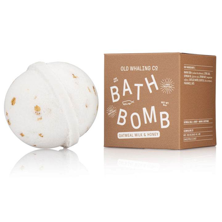 Old Whaling Company Bath Bomb Oatmeal Milk & Honey Bath Bomb