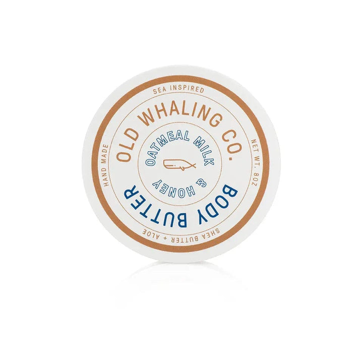 Old Whaling Company Body Butter 8 oz Oatmeal Milk & Honey Body Butter