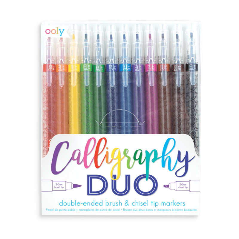 OOLY Art Supplies Calligraphy Duo Double-Ended Markers