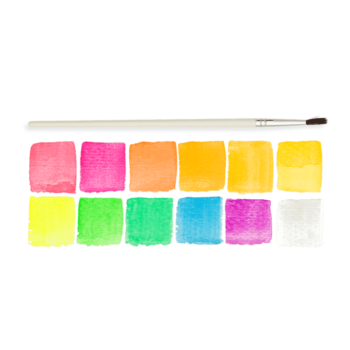 OOLY Art Supplies Chroma Blends Neon Watercolor Paints