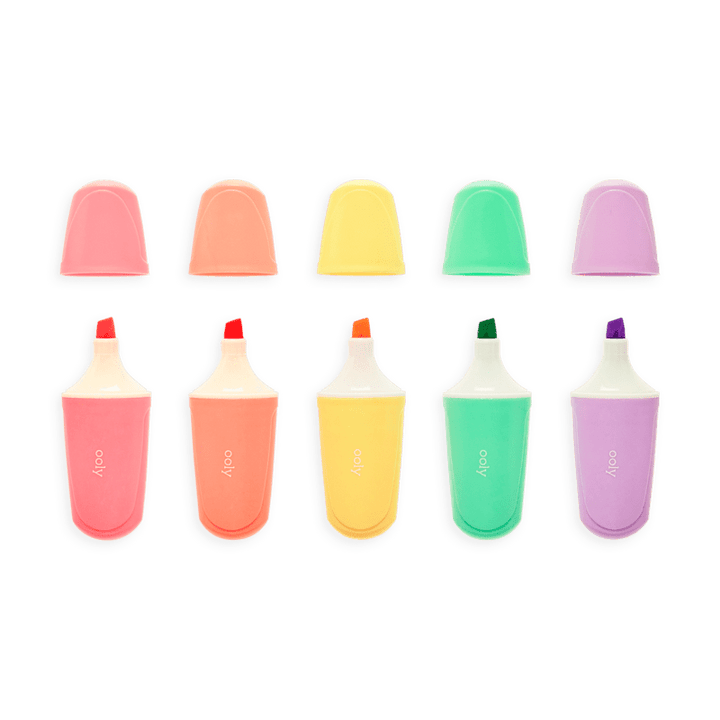 OOLY Art Supply Le Bonbon Pâtisserie Scented Pastel Highlighters - Set of 5