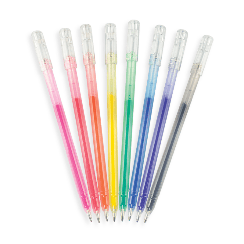 OOLY Art Supply Radiant Writers Glitter Gel Pens