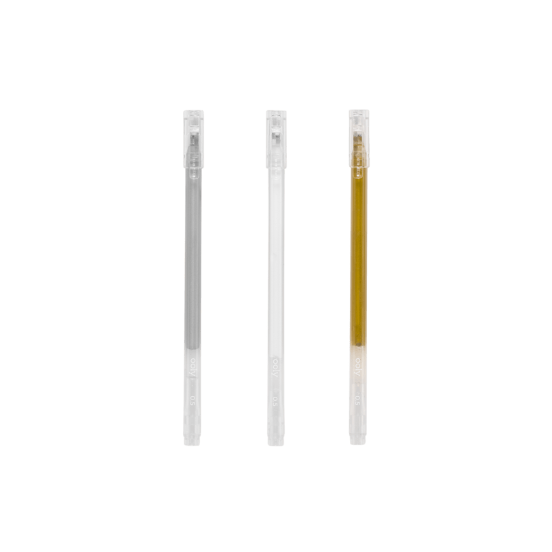 OOLY Pen Modern Gel Pens - Set of 3