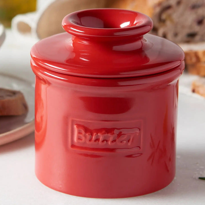 Original Butter Bell Crock Kitchen Cafè Collection Butter Bell Crock - Red