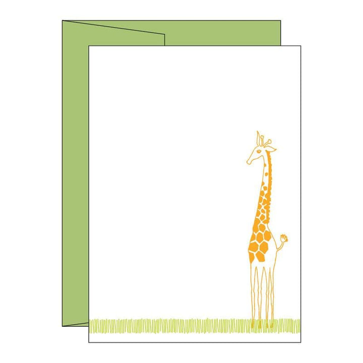 Page Stationery Blank Invitations Little Giraffe Imprintable Invitations