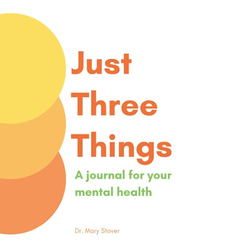 Paper Luxe Book Just Three Things: A Journal for Your Mental Health