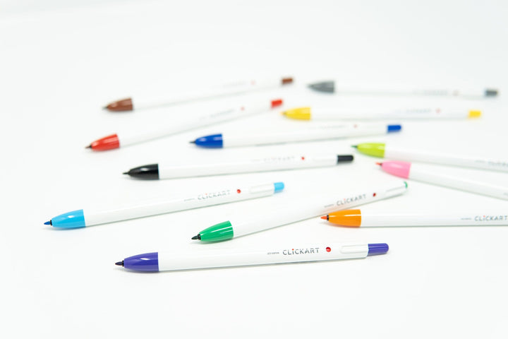 Paper Luxe Pen ClickArt Retractable Marker Pen