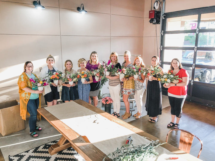 Paper Luxe Workshop Floral Arranging Workshop in Gig Harbor - Friday, 5/12/23 7-8:30pm