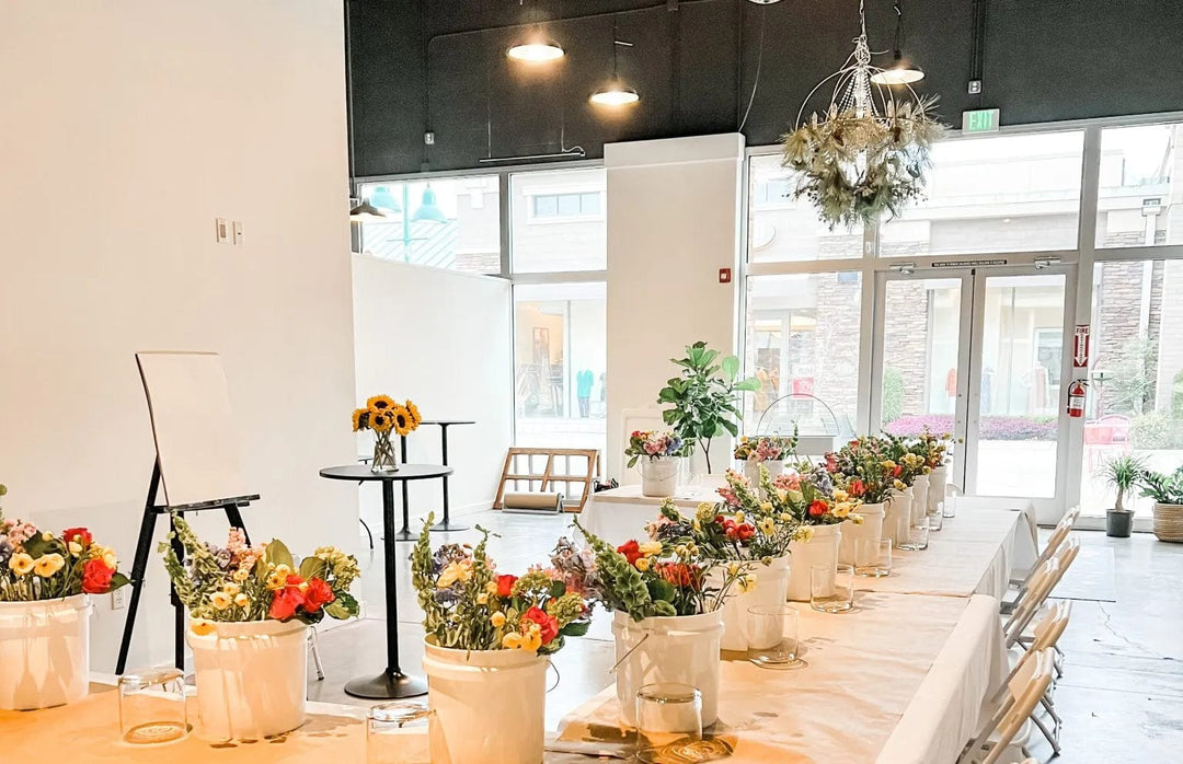 Paper Luxe Workshop Floral Arranging Workshop in Gig Harbor - Friday, 5/12/23 7-8:30pm