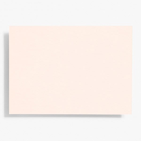 Paper Source Paper Pack Luxe Blush A6 Flat Card (pack of 10)