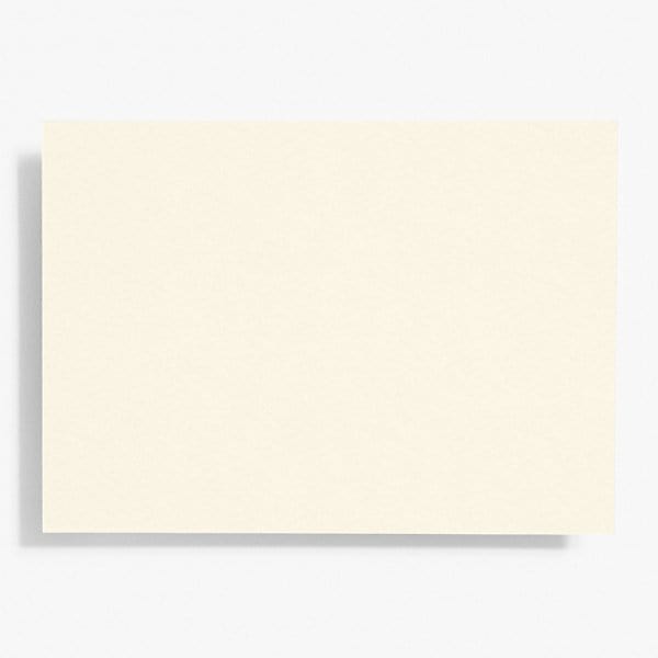 Paper Source Paper Pack Luxe White A6 Flat Card (pack of 10)