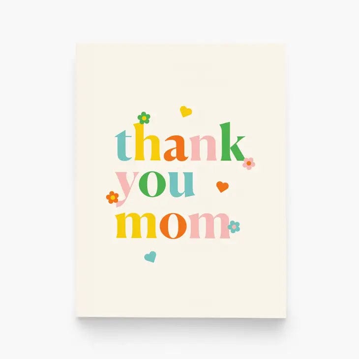 paper&stuff Card Thank You Mom Greeting Card