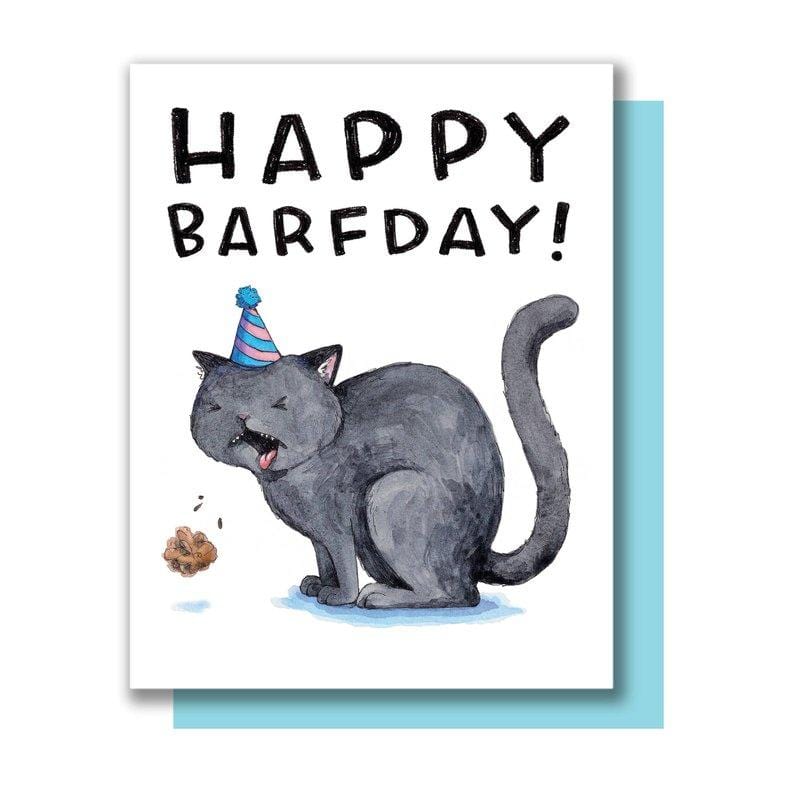 Paper Wilderness Single Card Happy Barfday Single Card