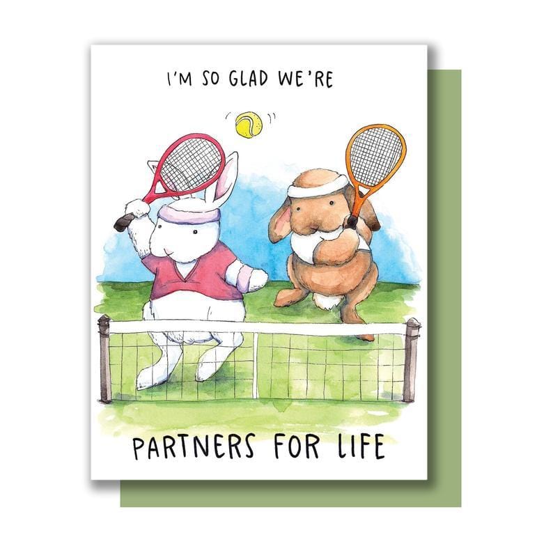 Paper Wilderness Single Card Partners For Life Card