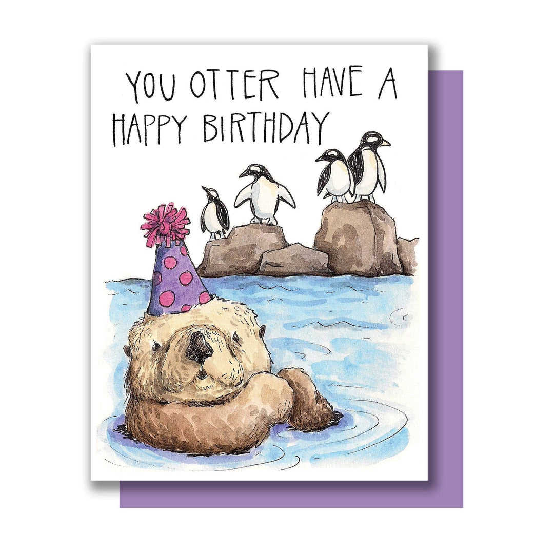 You Otter Have A Happy Birthday Card – Paper Luxe