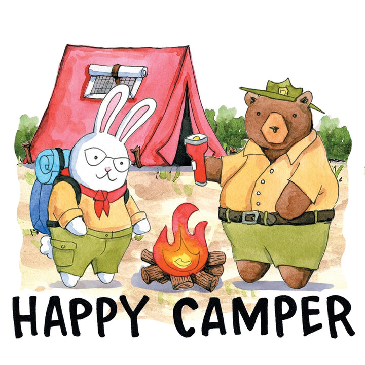Paper Wilderness Sticker Happy Camper Sticker