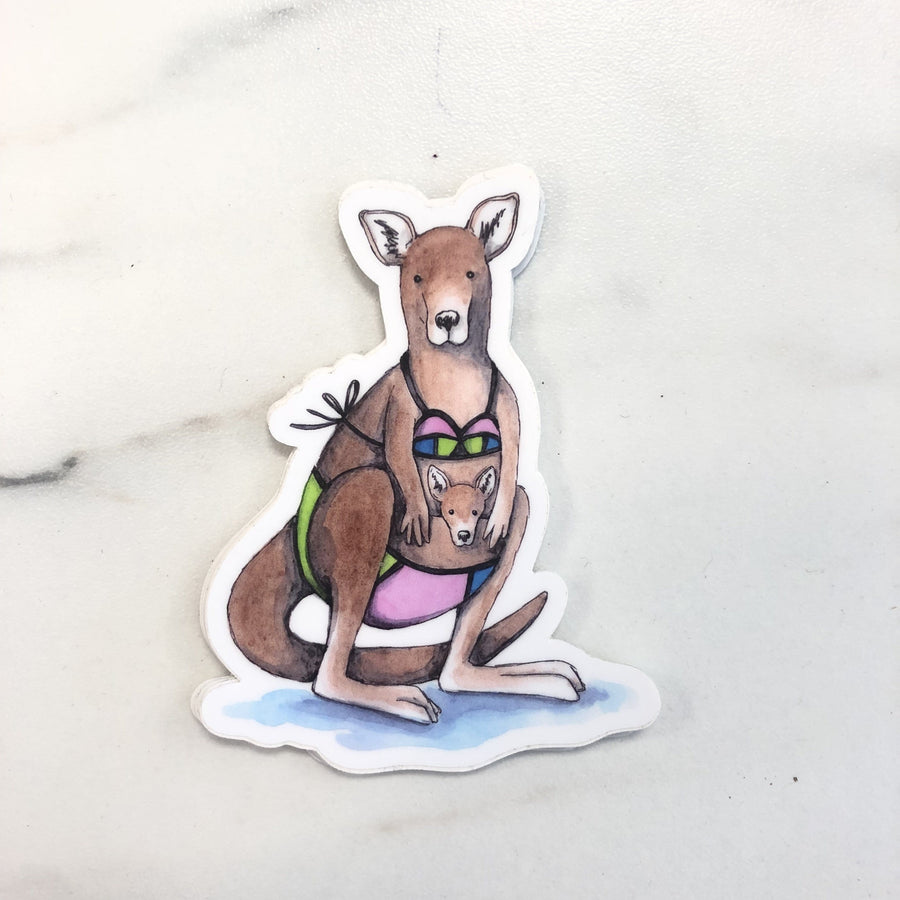 Paper Wilderness Sticker Kangaroo Sticker