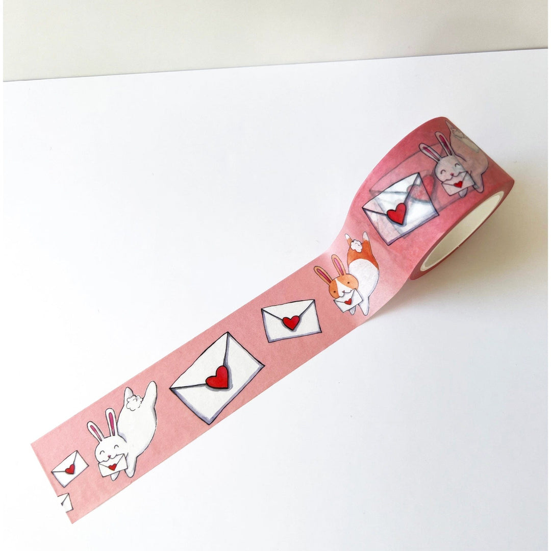 Paper Wilderness Tape Bunny Mail 30mm Washi Tape