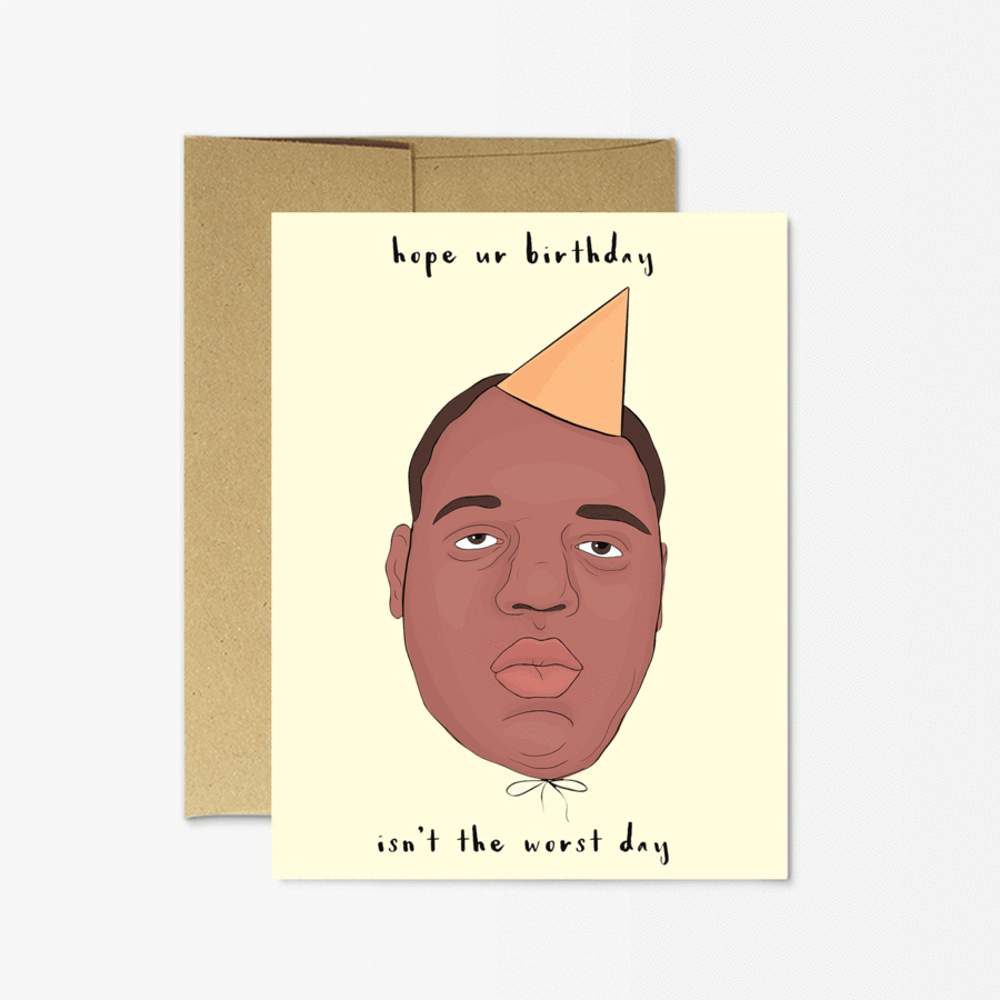 Party Mountain Paper Card Biggie Birthday Card