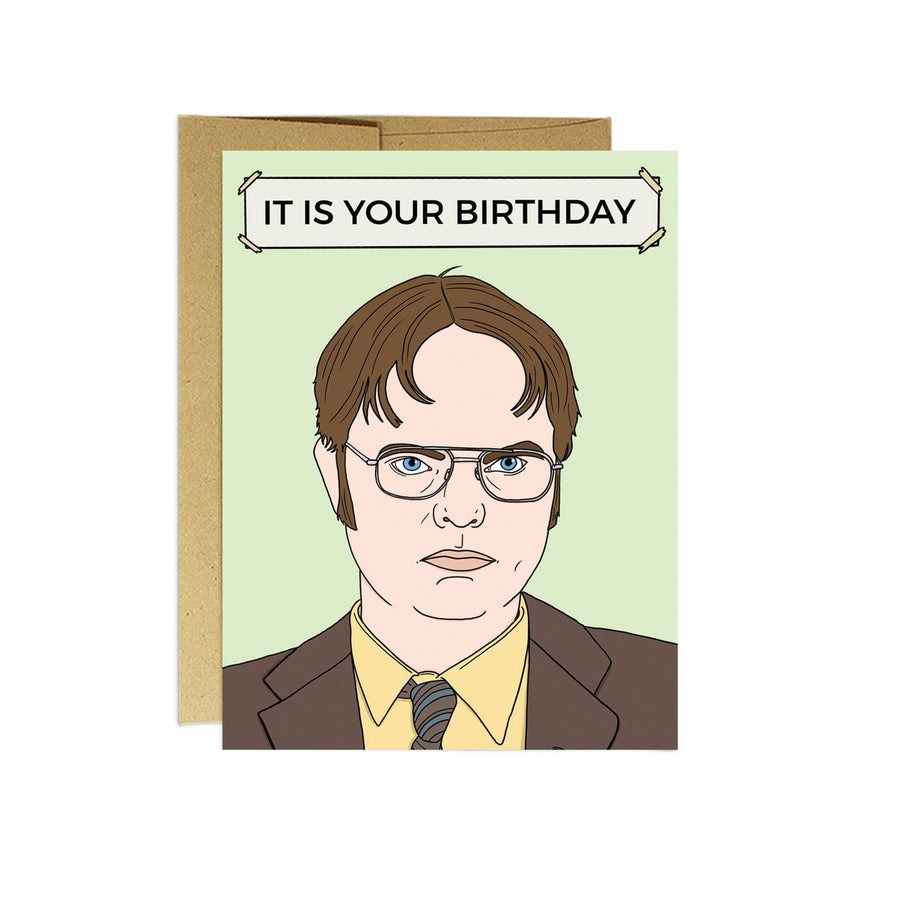 Party Mountain Paper Card Dwight Birthday Card