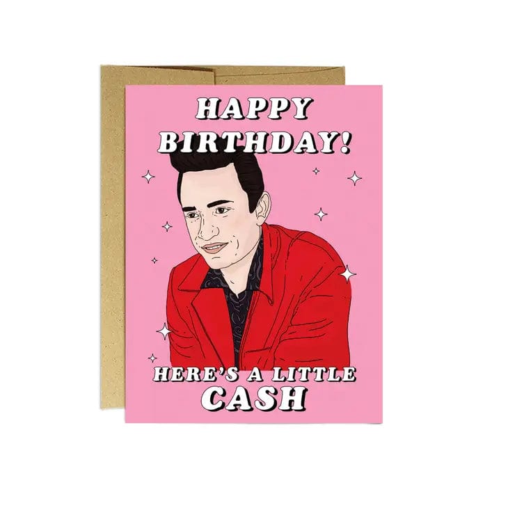 Party Mountain Paper Card Here's A Little Cash Birthday Card