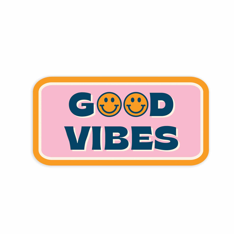 Party Mountain Paper Sticker Good Vibes Sticker