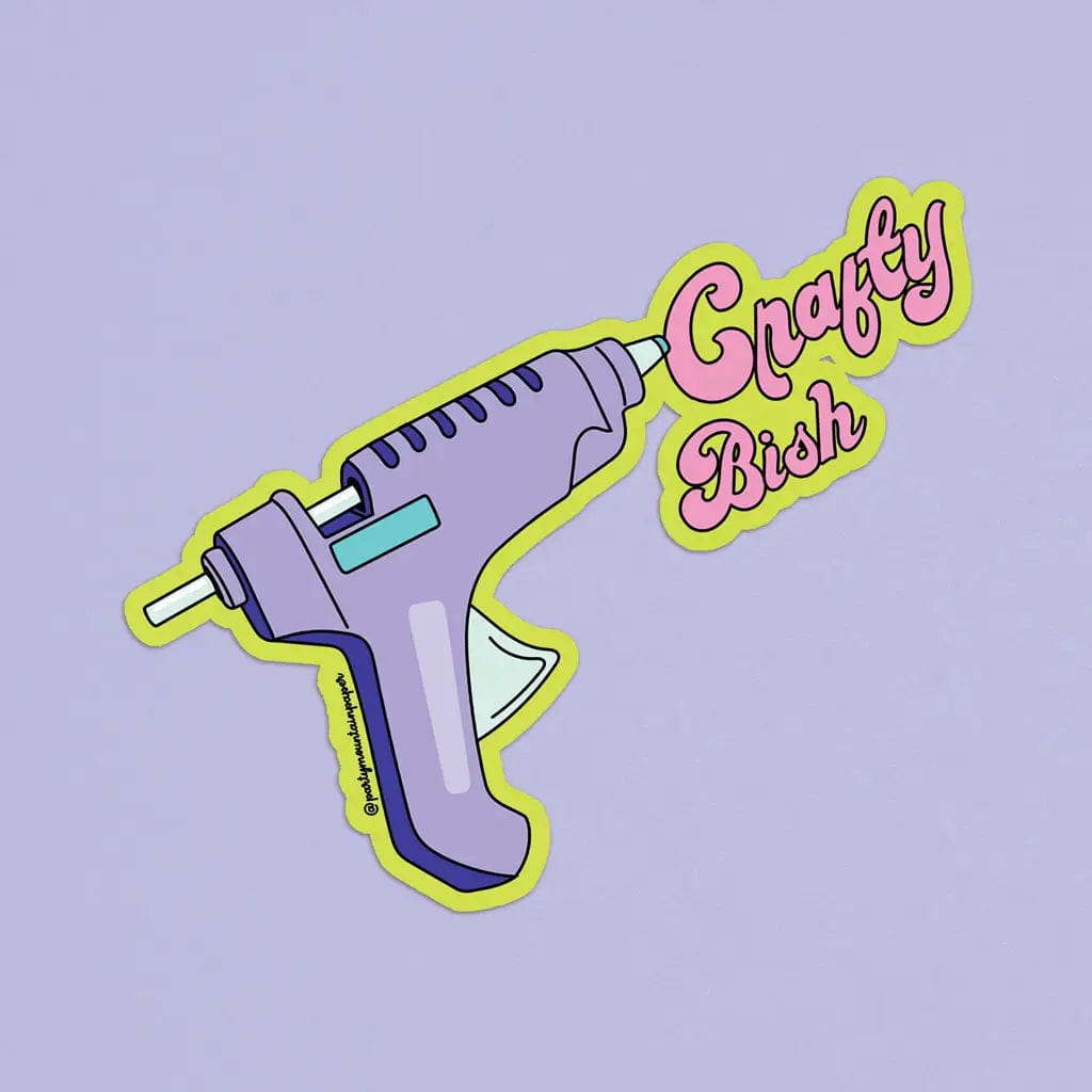 Party Mountain Paper Stickers Crafty Bish Sticker