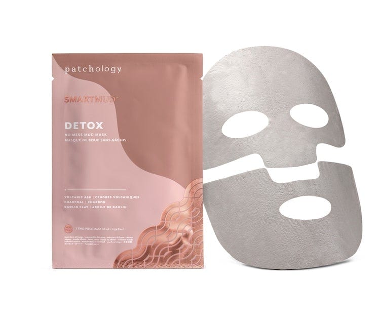 Patchology Bath and Body SmartMud® No Mess Mud Detox Sheet Mask