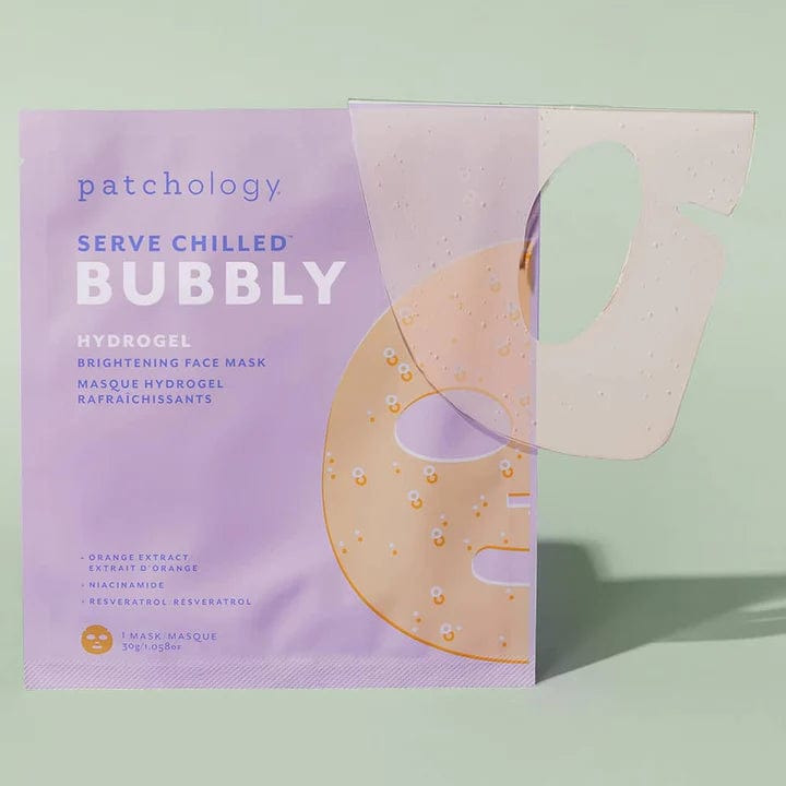Patchology Skin Care Serve Chilled Bubbly Hydrogel Sheet Mask