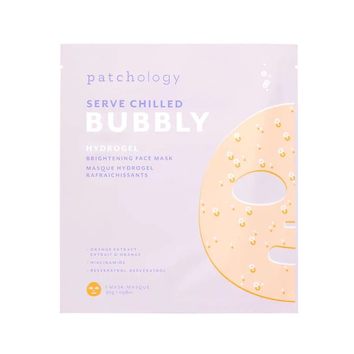 Patchology Skin Care Serve Chilled Bubbly Hydrogel Sheet Mask