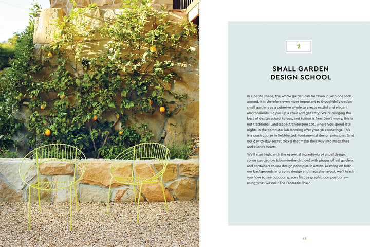 Penguin Random House Book Small Garden Style: A Design Guide for Outdoor Rooms and Containers