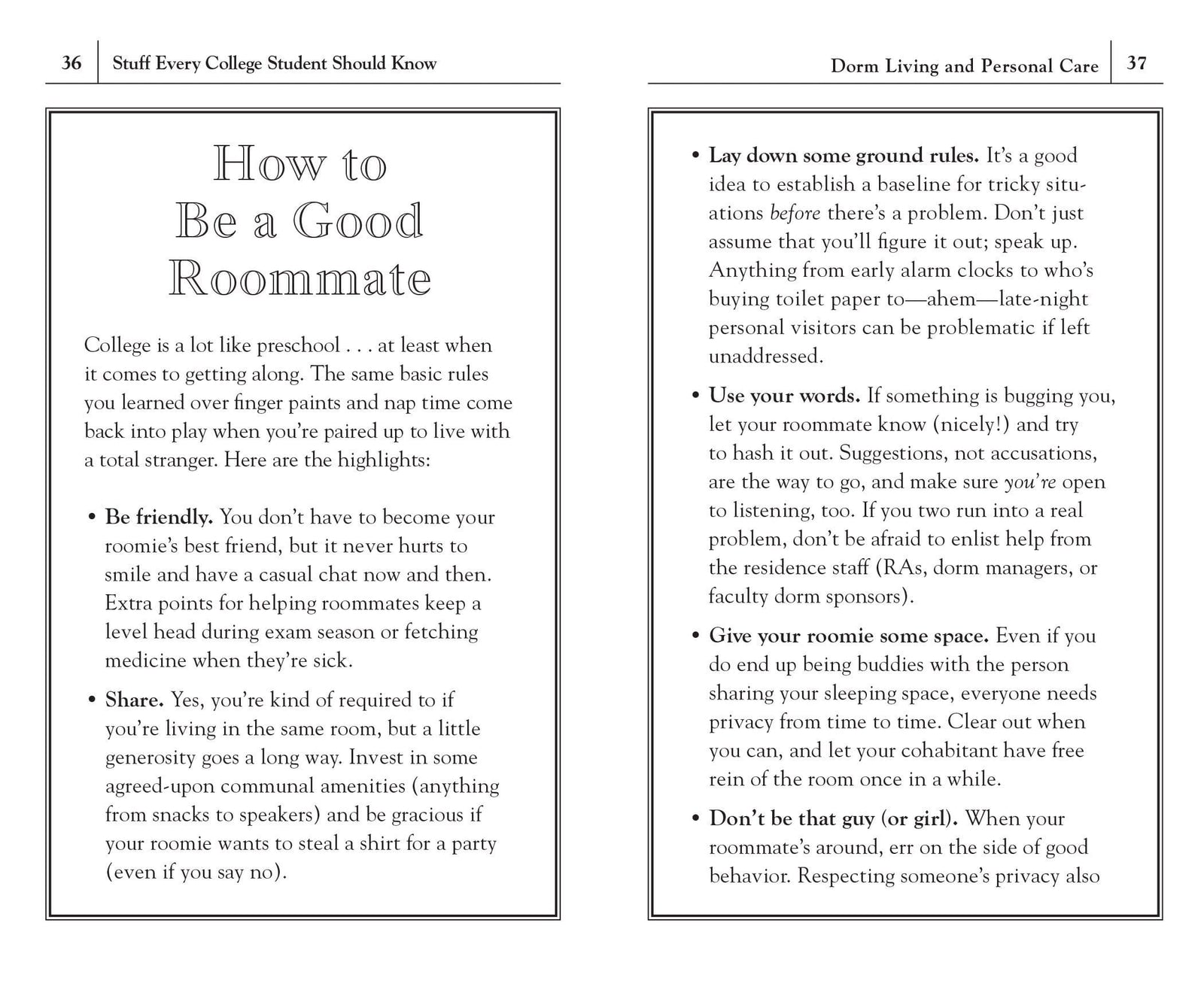 Penguin Random House Book Stuff Every College Student Should Know