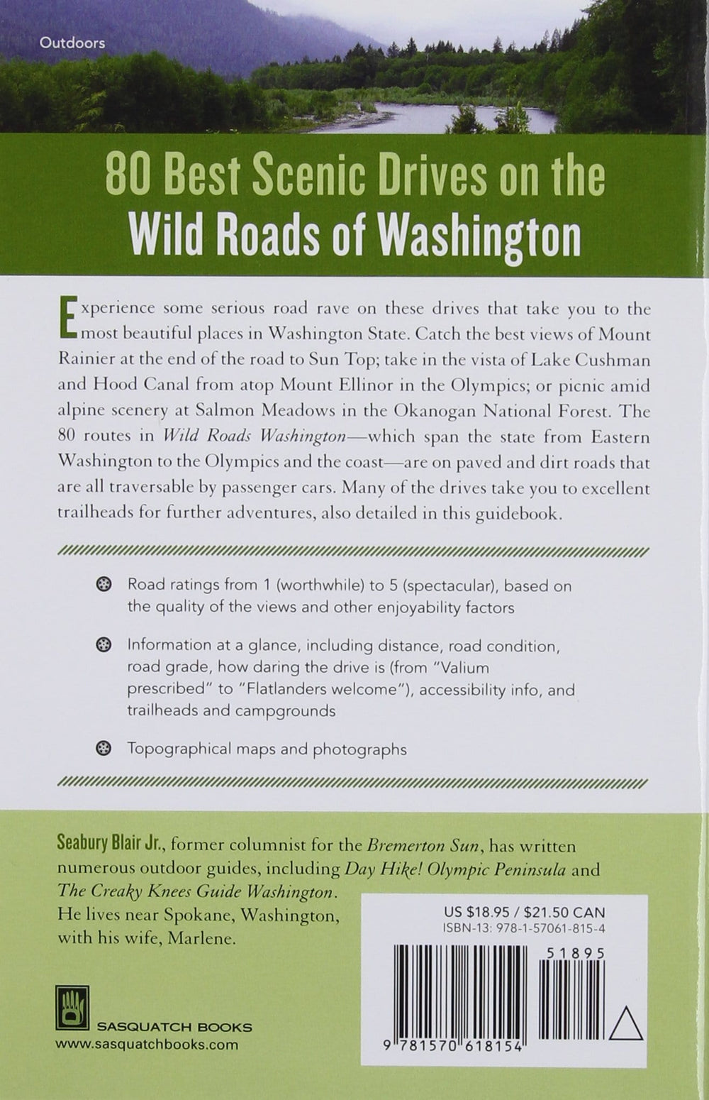 Penguin Random House Book Wild Roads Washington