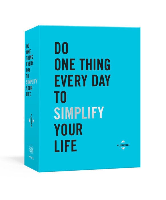 Penguin Random House Journal Do One Thing Every Day to Simplify Your Life