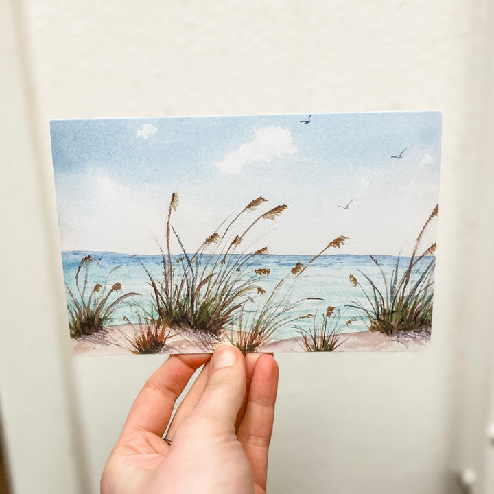 PEO Card Seaside Blank Card