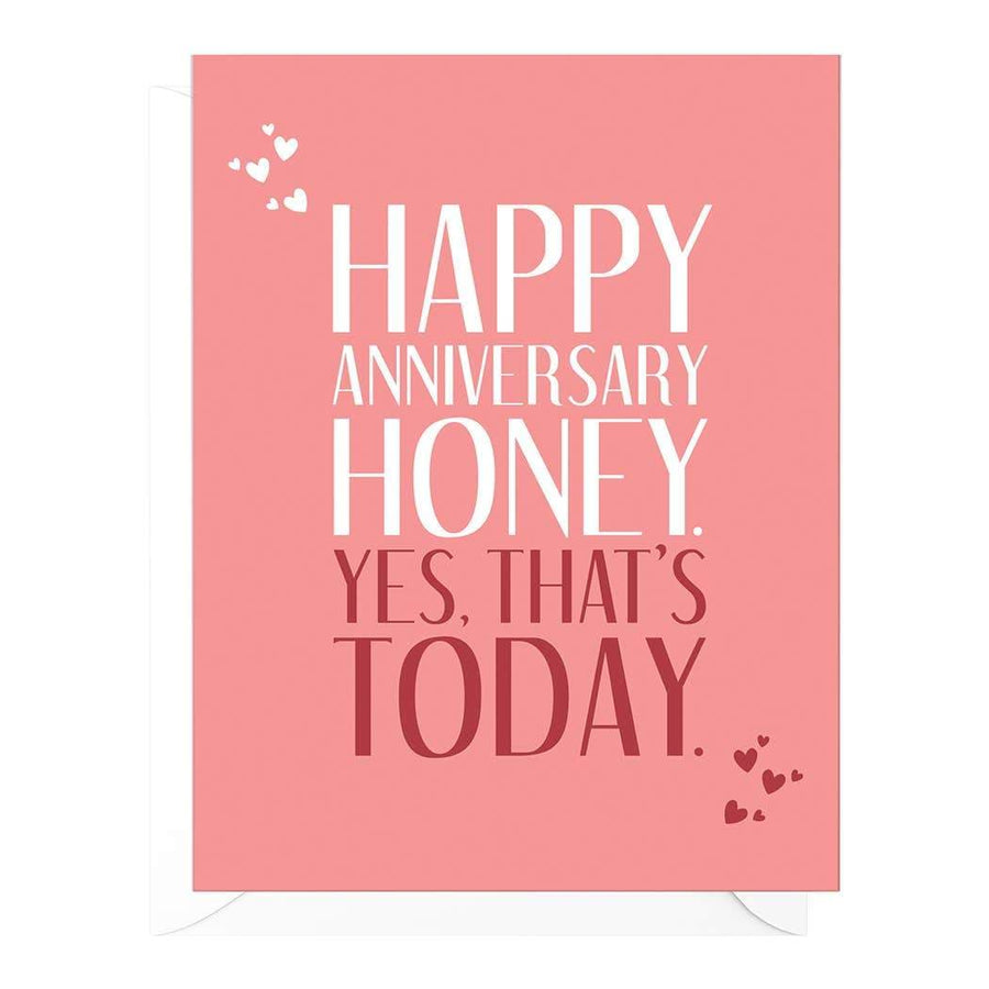 Peopleisms Card Today Funny Anniversary Card